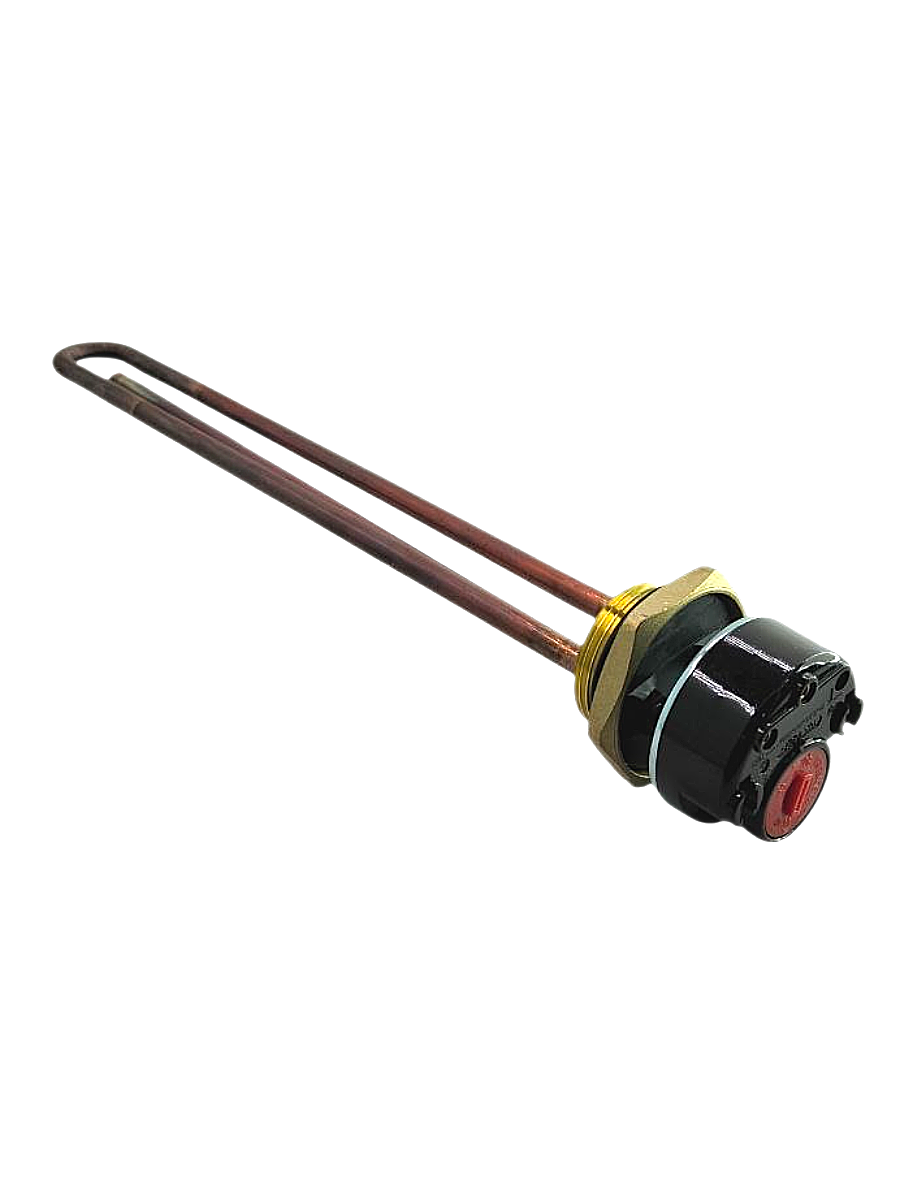 ТЭН 2000W / 230V на резьбе 42 мм, с терморегулятором
