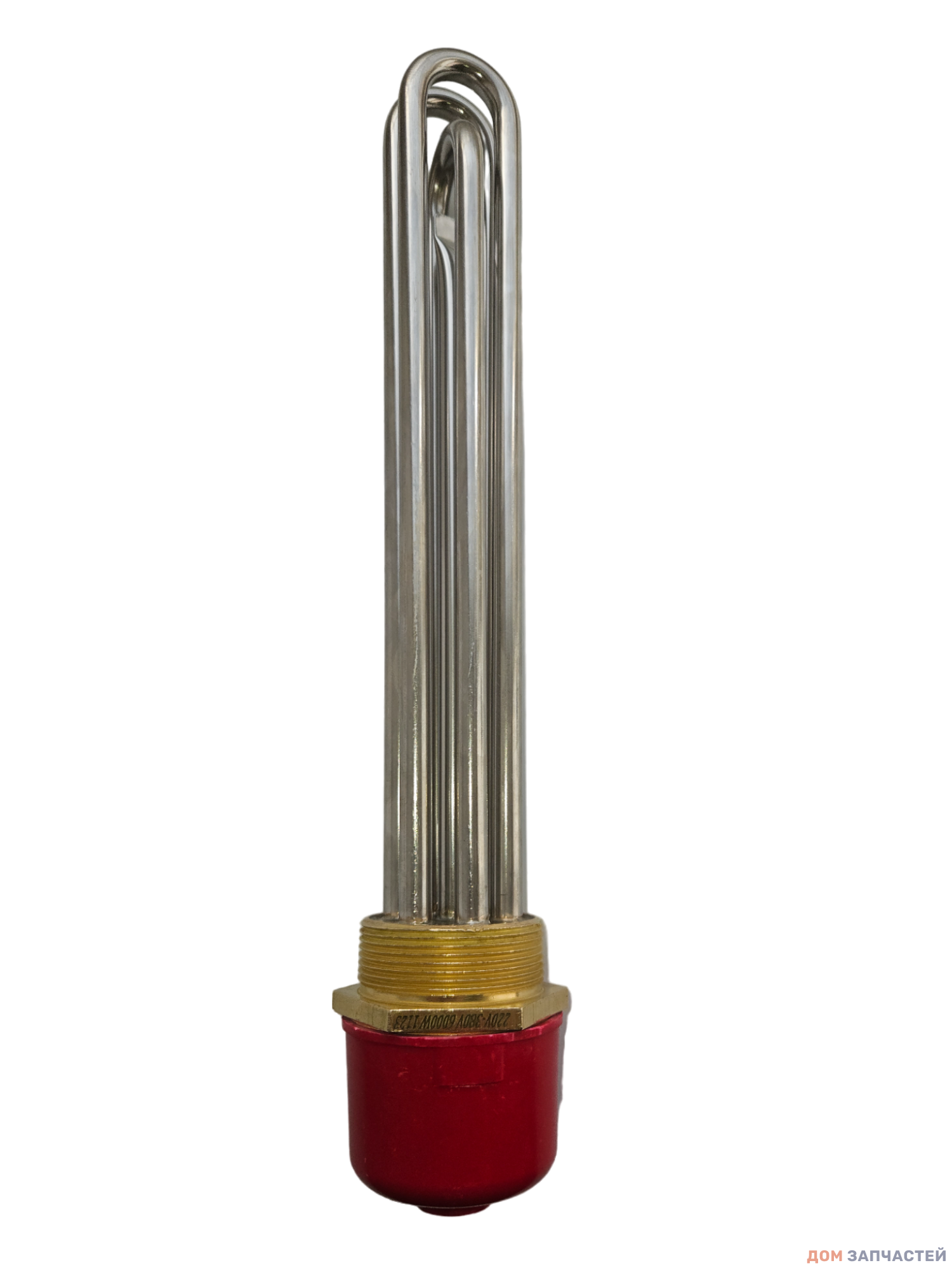 Блок ТЭНов на резьбе G2" (59 мм) 6000W (3*2000 W) (220/380 V) L тэна 320 мм
