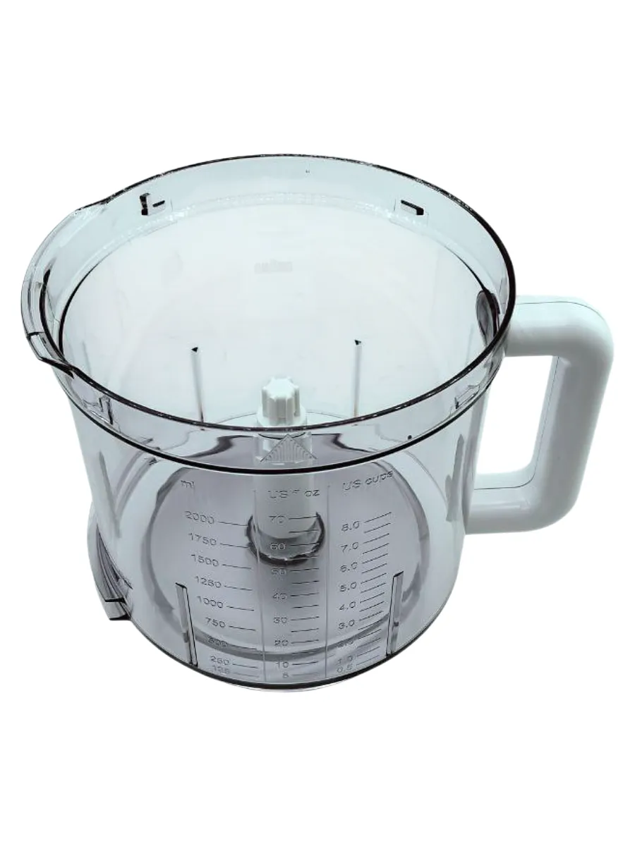 Чаша 2 л для кухонных комбайнов Braun (7051144, AS00005622)