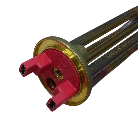 Нагревательный элемент (ТЭН) RCF 1500W 220V, G8 под круглый фланец, c местом под анод M6 THERMOWATT 3402100 184280