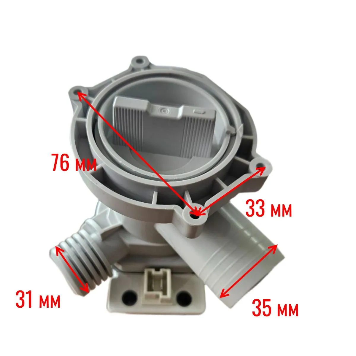 Насос B12-6A01 (Hanyu) для стиральной машины Vestel, Haier