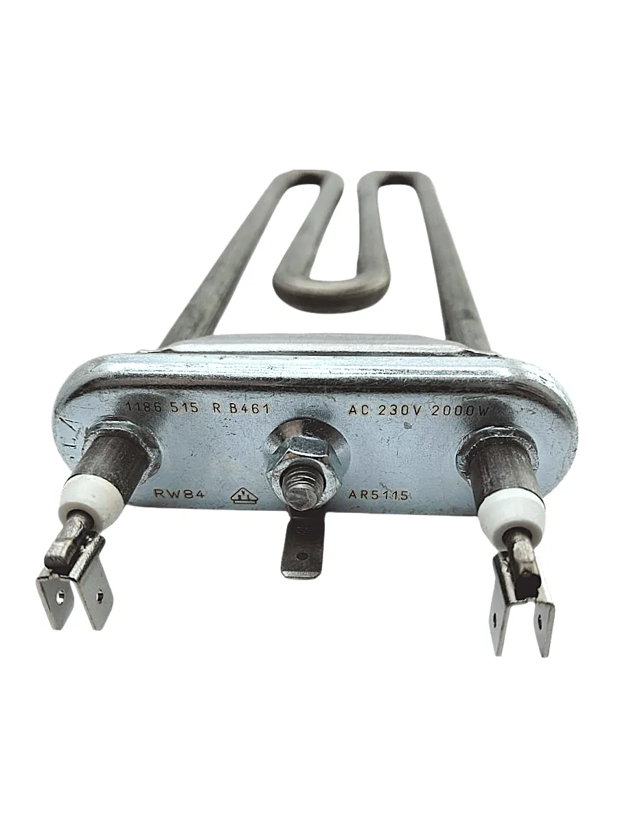 ТЭН для стиральной машины 2000 W, без отверстия под датчик