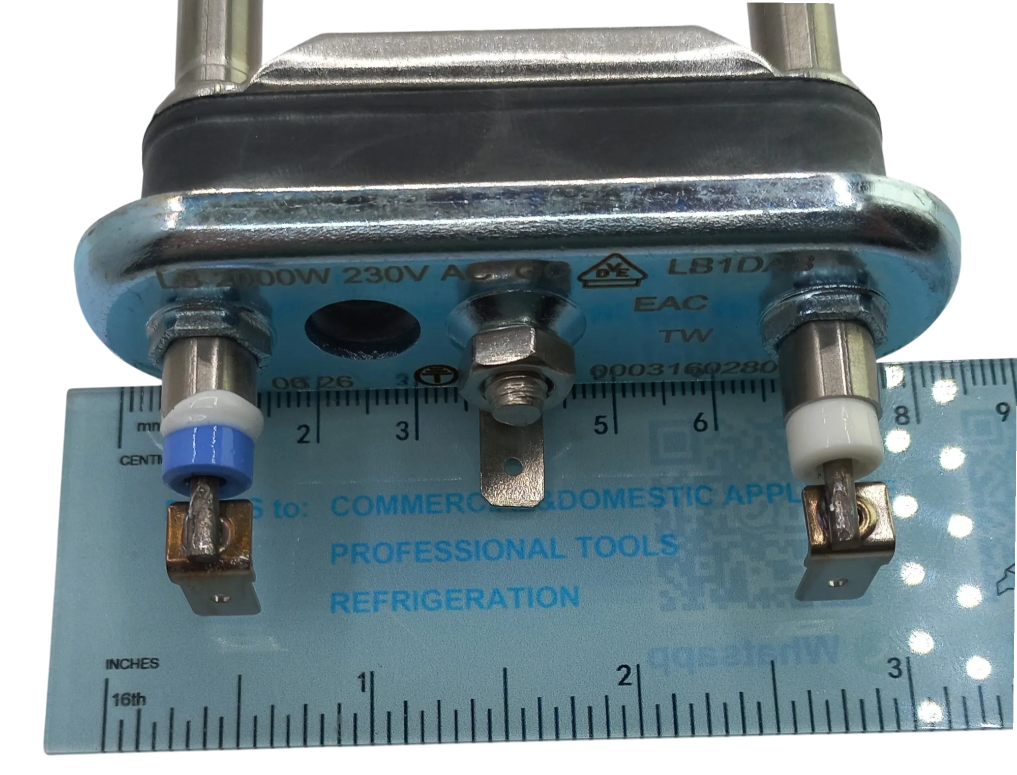 ТЭН для стиральной машины BOSCH, Siemens 2000 Вт, L-200мм c отверстием под датчик