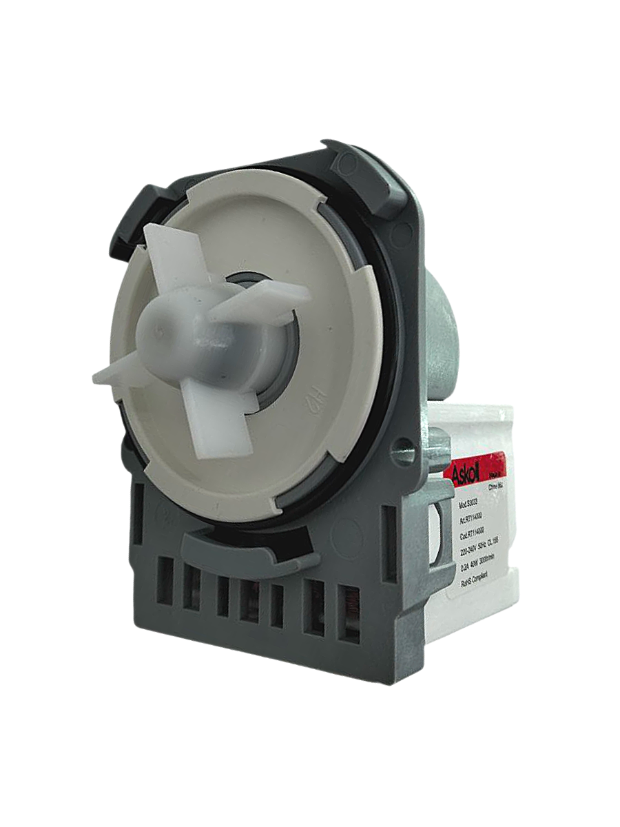 Насос 40 W (Askoll) для стиральной машины 3 защелки