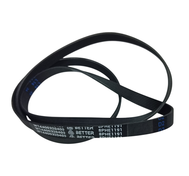 Ремень L-1191 H8 Better черный, в ОРИГИНАЛЬНОЙ УПАКОВКЕ INDESIT (1191H8) C00305069