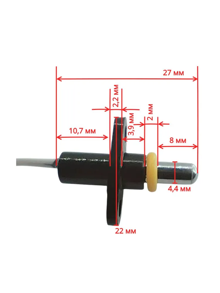 Датчик NTC 11 кОм в пмм Midea, Comfee 17176000A10026
