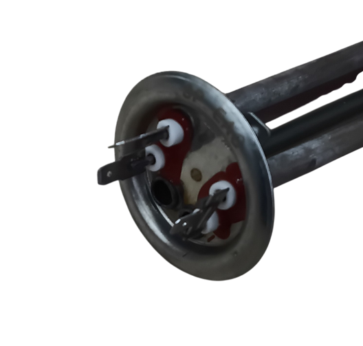Нагревательный элемент (ТЭН) RF фл. 64 2000W (1.3+0.7), МЕДЬ, тип верт, двойной, анод М4 (ТЕРМЕКС- 066052) КИТАЙ 641502 6409