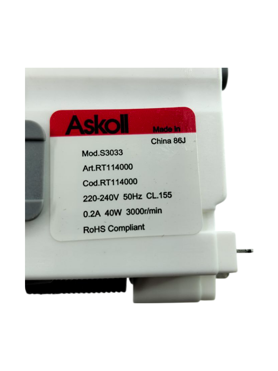 Насос 40 W (Askoll) для стиральной машины 3 защелки