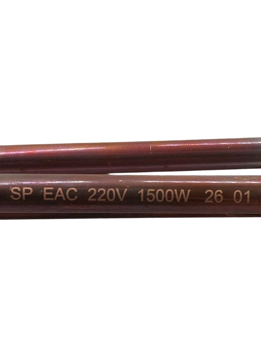 ТЭН RDT 1500W, 230V на резьбе 42 мм с терморегулятором