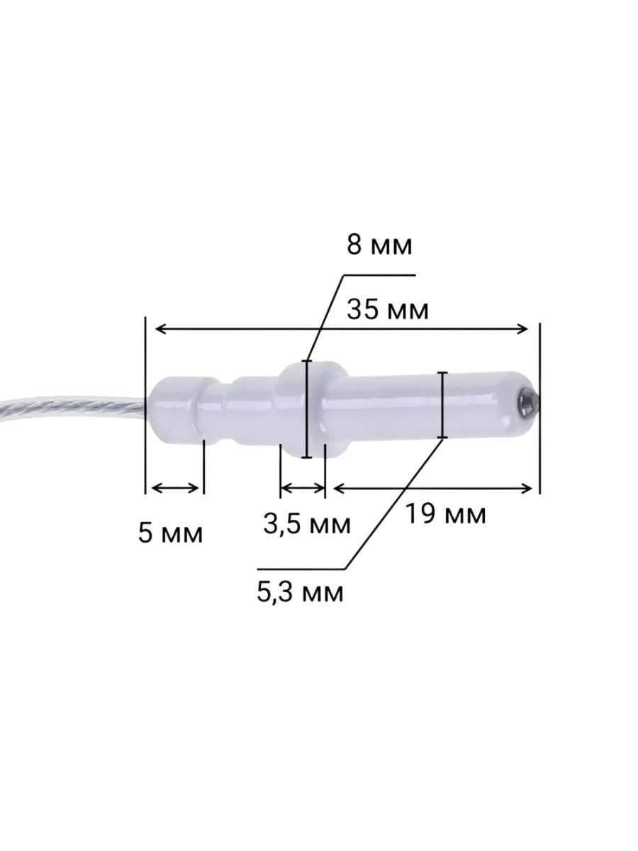 Свеча поджига для газовых плит и варочных поверхностей