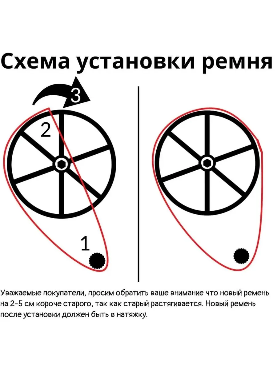 Ремень для сушильной машины Bosch, Siemens