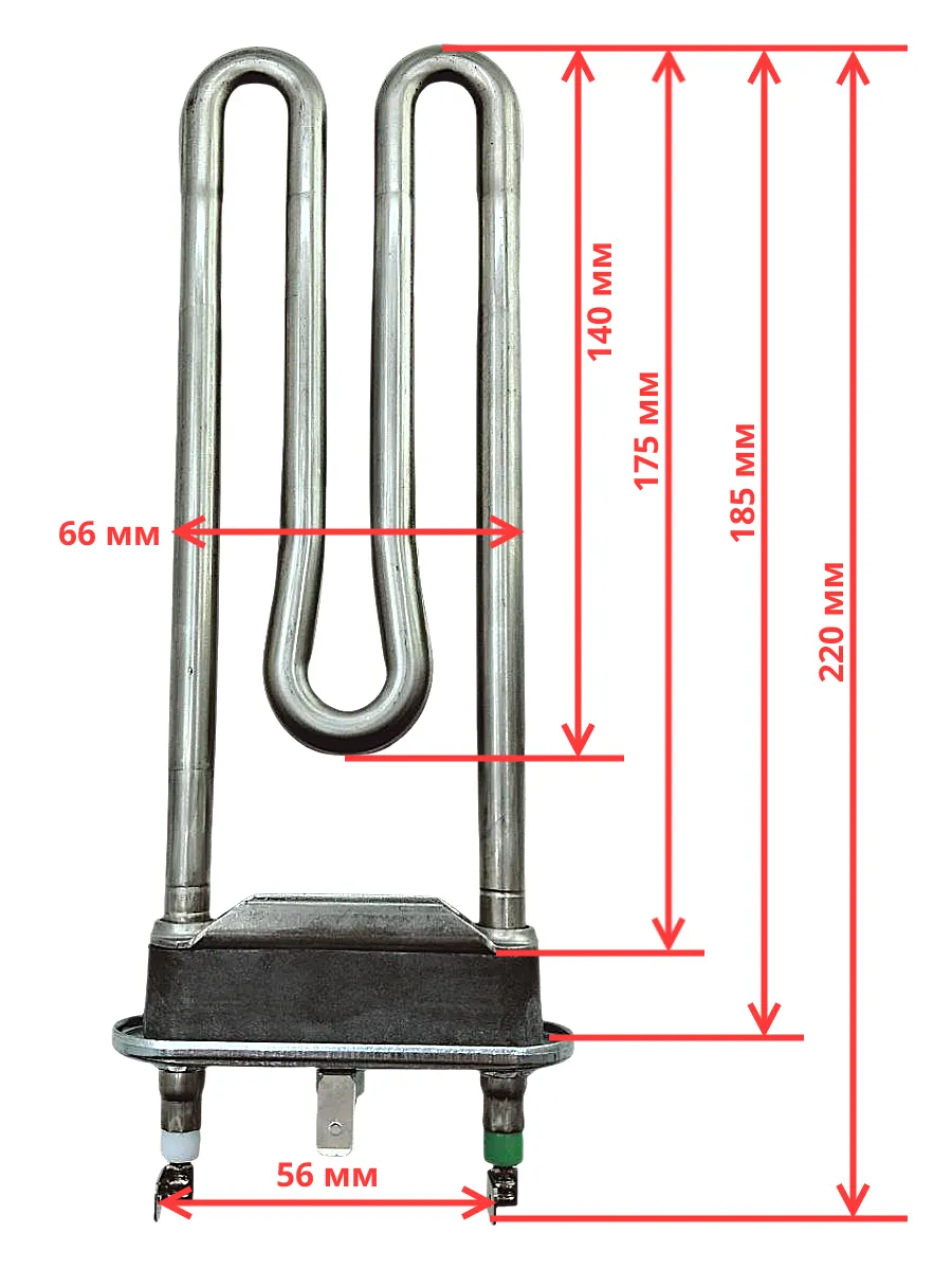 Нагревательный элемент для стиральной машины LG, Samsung