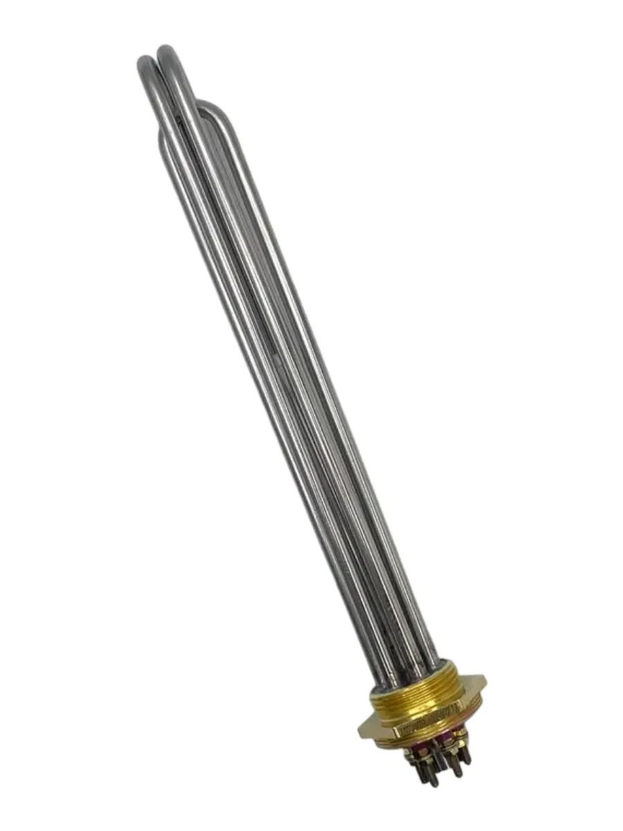 Блок ТЭНов 9000 вт (3000 Вт*3), G1" 1/4 (42 мм), 310 мм
