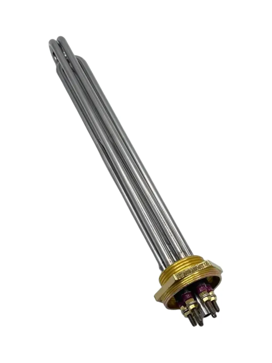 Блок ТЭНов 9000 вт (3000 Вт*3), G1" 1/4 (42 мм), 310 мм