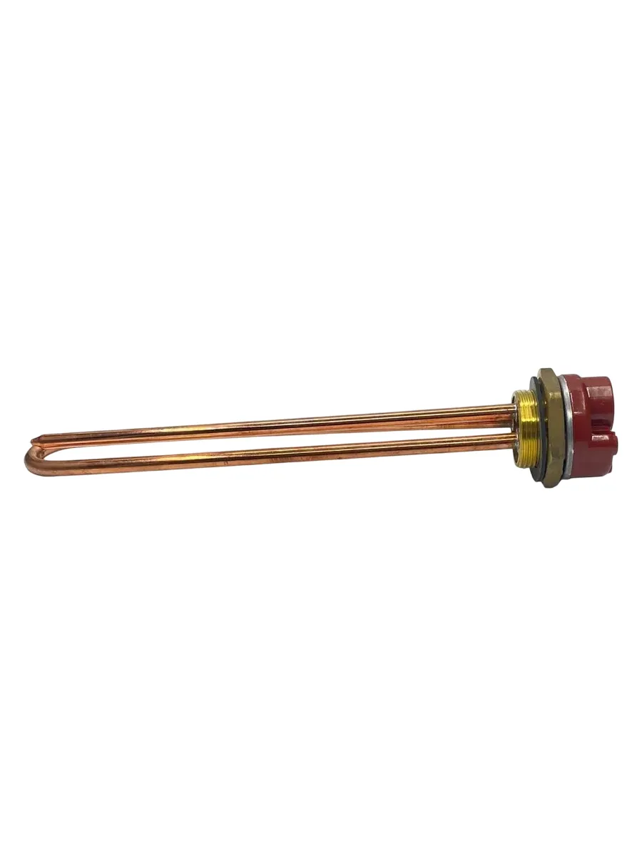 Тэн 2000W, резьба G 1 1/4" (D-42мм) с терморегулятором